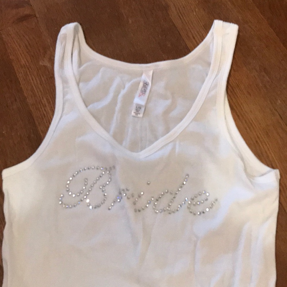 Bride Tank Top from Target - rhinestones